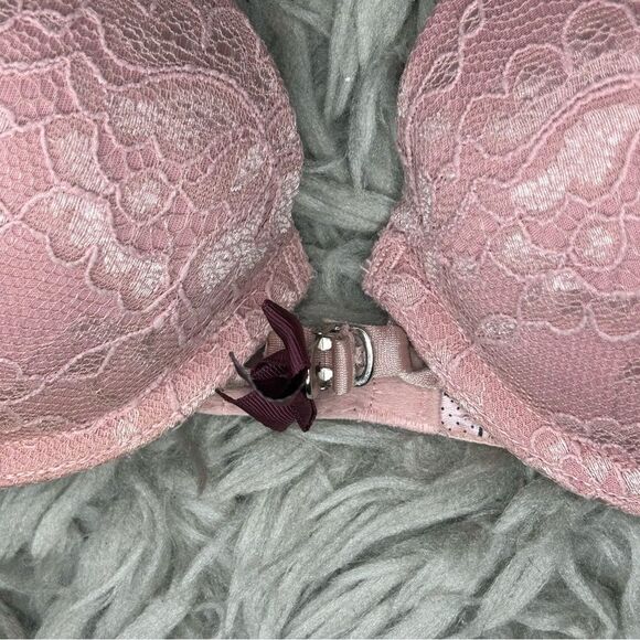 Victoria’s Secret Sexy Little Things pink lace push up bra size 34B - Picture 5 of 7